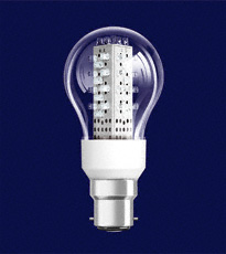 CL A 15 CL WW B22, Светодиодная лампа 2Вт, теплый белый свет, цоколь B22, колба A40